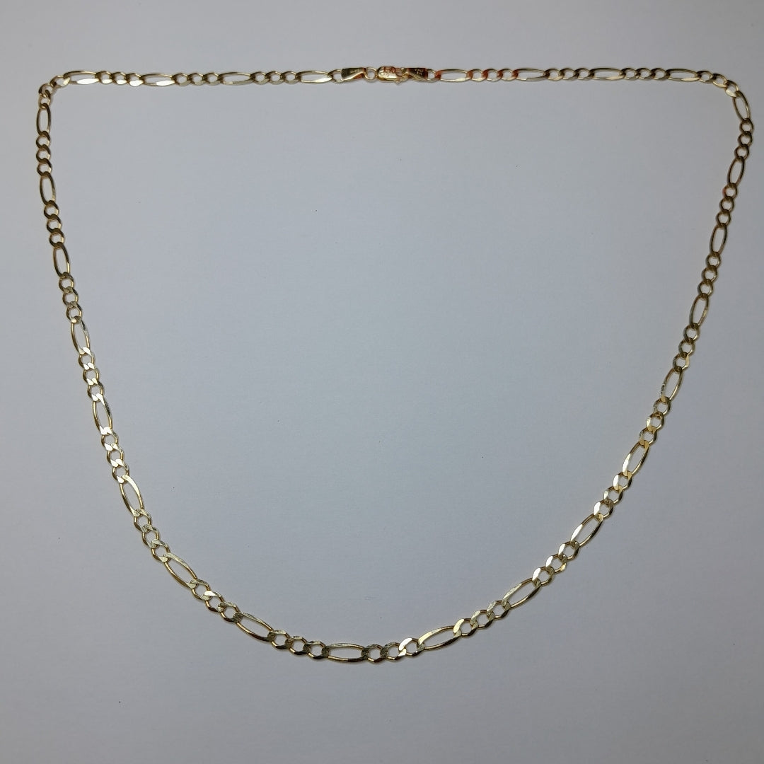 CADENAS CARTIER 3 1 AMARILLA ORO 14K 6.5 (NUEVO)