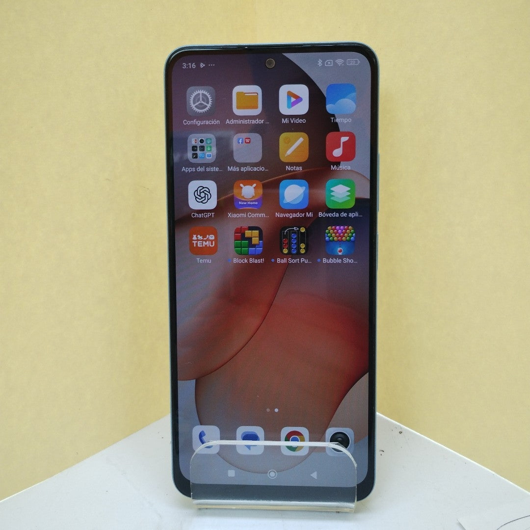 CELULAR XIAOMI REDMI NOTE 12 23028RA60L (2022) 128 GB 4 GB RAM (SEMINUEVO)