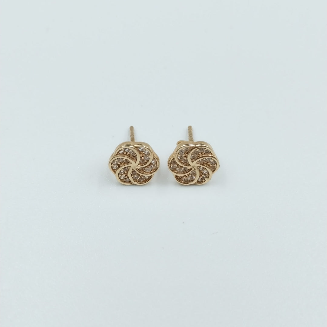 BROQUELES ORO 14K 1.6 (NUEVO)