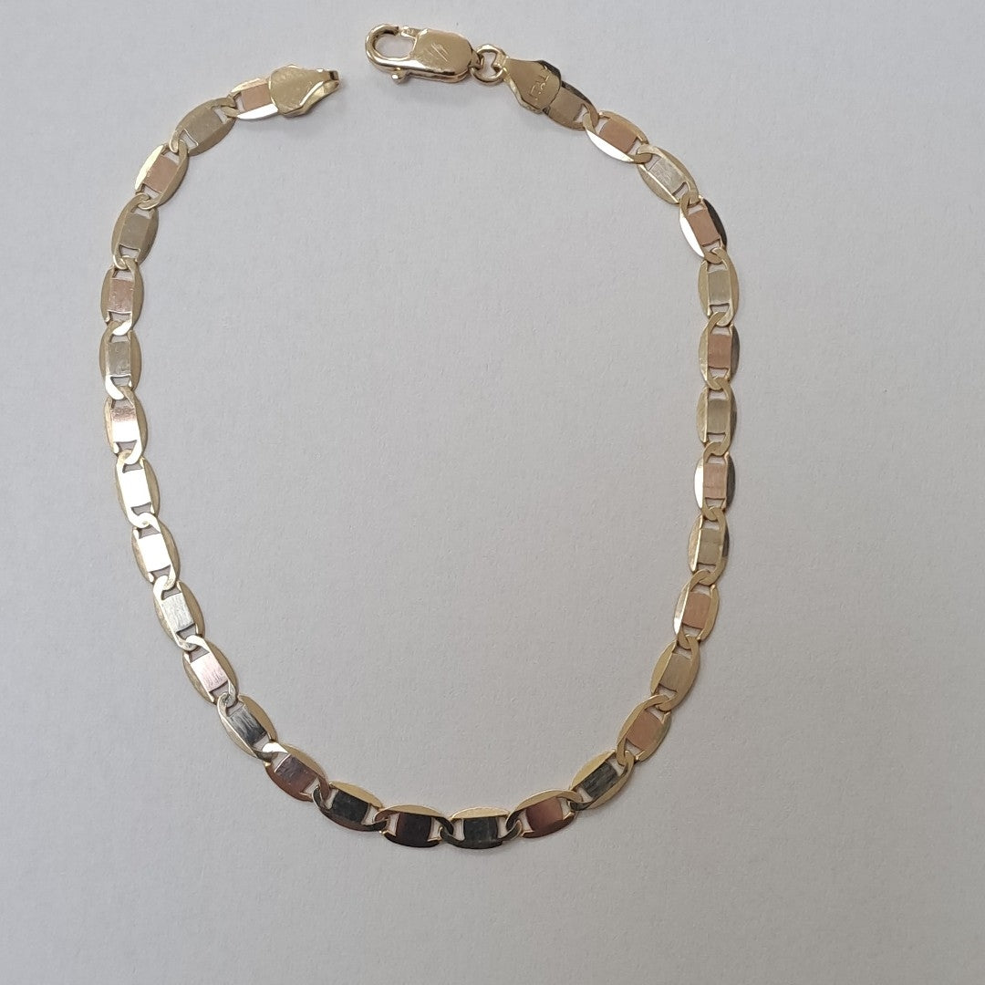PULSERAS CABALLERO ORO 14K 4.3 (NUEVO)