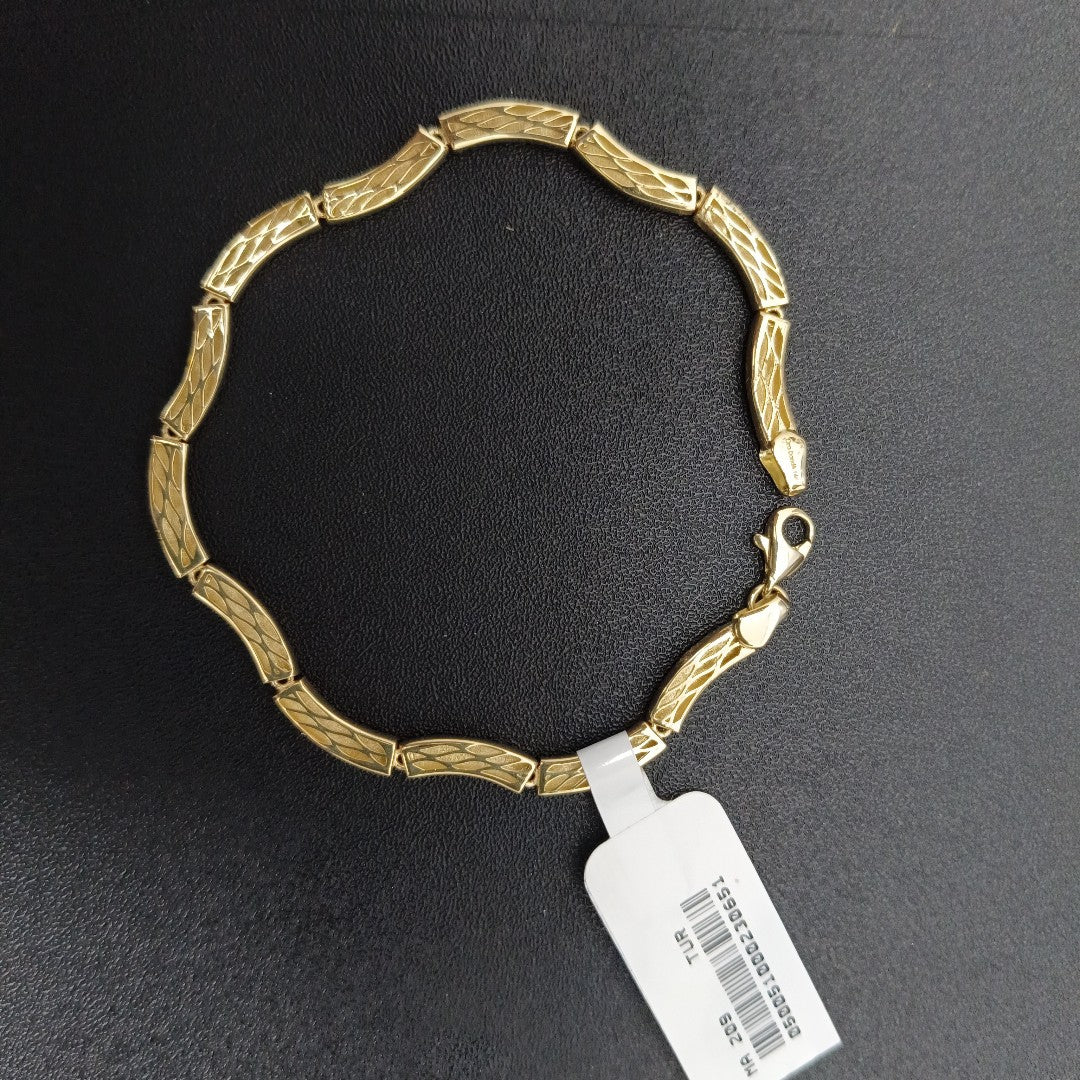 PULSERAS DAMA ORO 14K 6.7 (NUEVO)