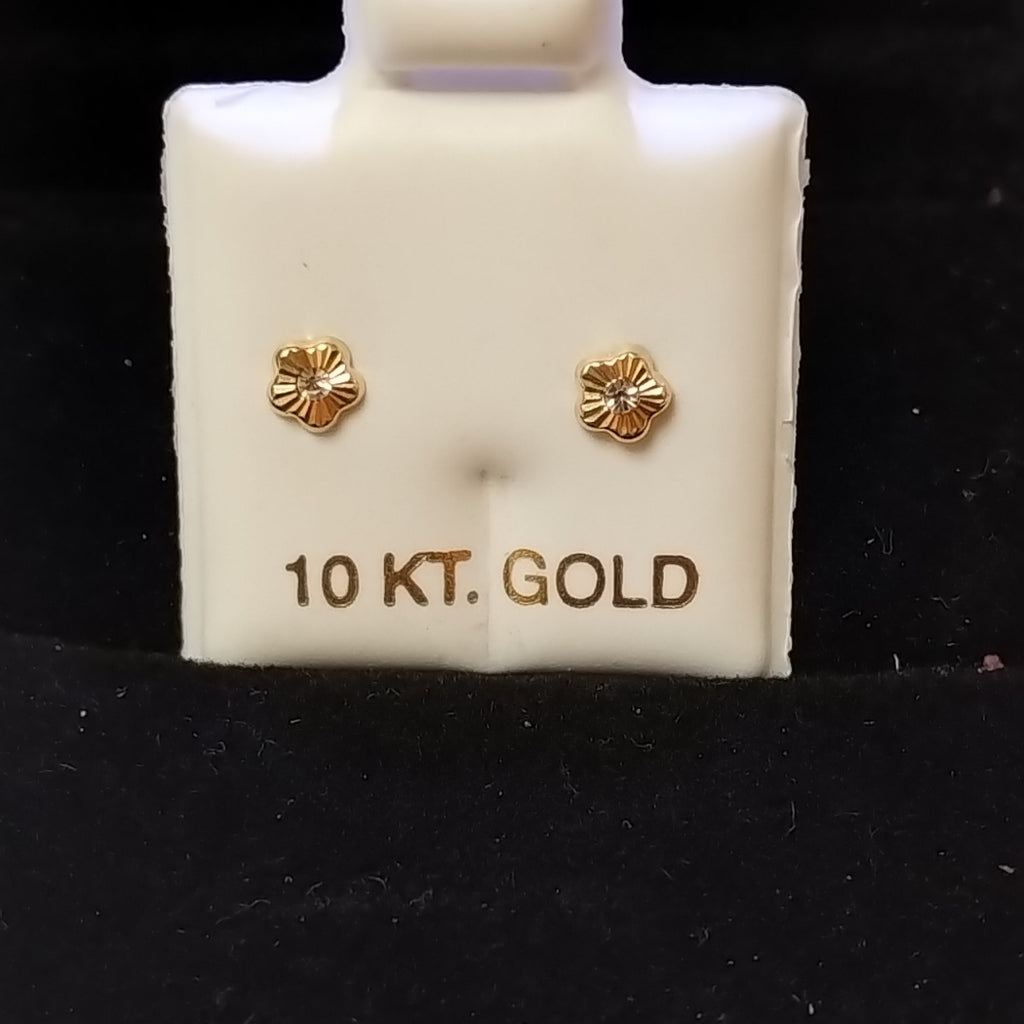 BROQUELES ORO 10K 1 (NUEVO)