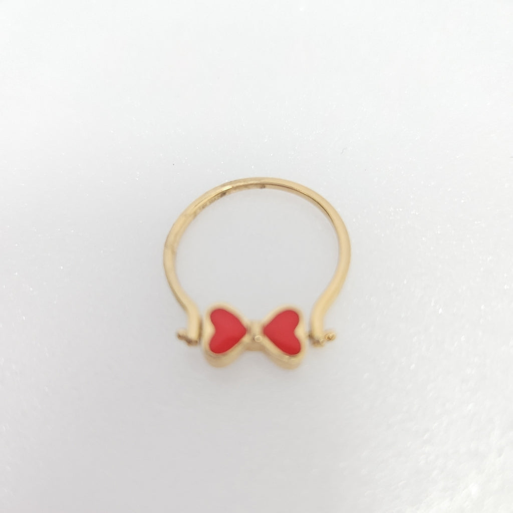 10160ANI73755B808 FRD10 ANILLOS DAMA ORO 14K 1.9GRS (NUEVO)