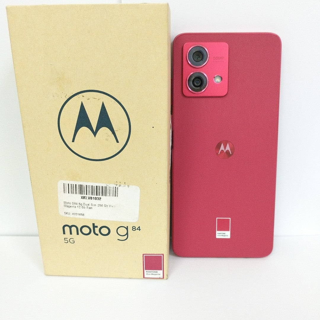 CELULAR MOTOROLA MOTO G84 XT2347-2 (2023) 256 GB 12 GB RAM (SEMINUEVO)