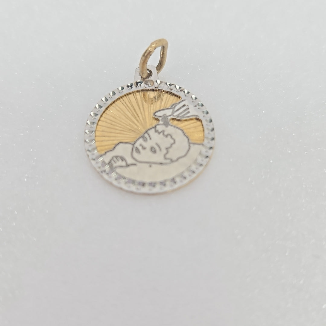 DIJES RELIGIOSOS ORO 14K 1.1 GRS (NUEVO)
