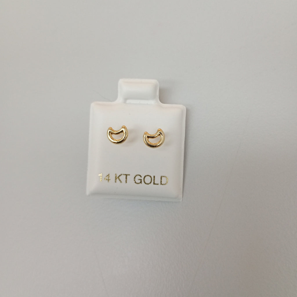 BROQUELES ORO 14K 1 (NUEVO)
