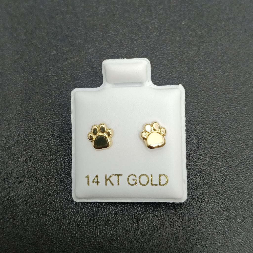 BROQUELES ORO 14K 1 (NUEVO)