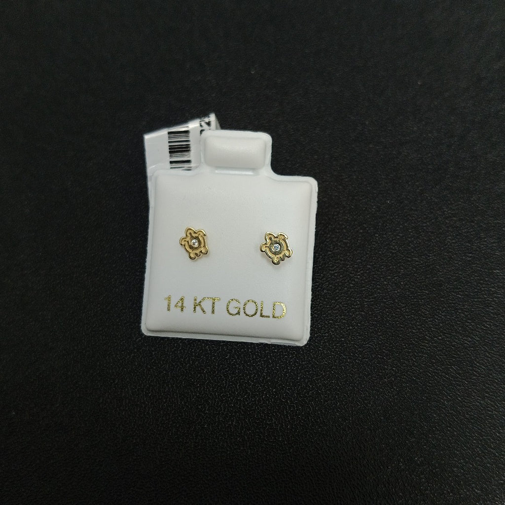 BROQUELES ORO 14K 1 (NUEVO)