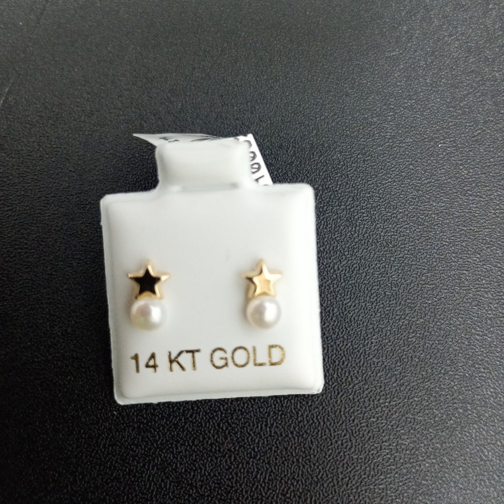 BROQUELES ORO 14K 1 (NUEVO)