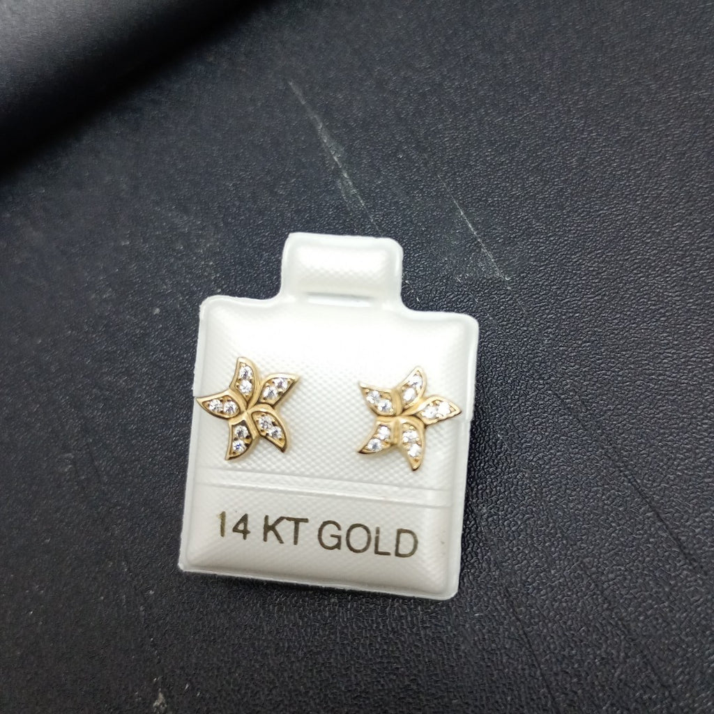 BROQUELES ORO 14K 1.1 (NUEVO)