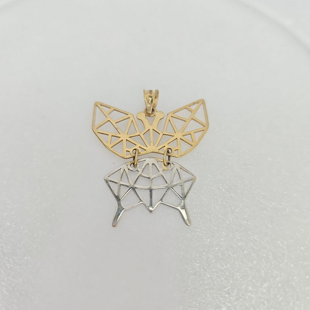 10450DIJ00000B715 FRD7 DIJE DE MARIPOSA 2 OROS ORO 14K 1.4GRS (NUEVO)