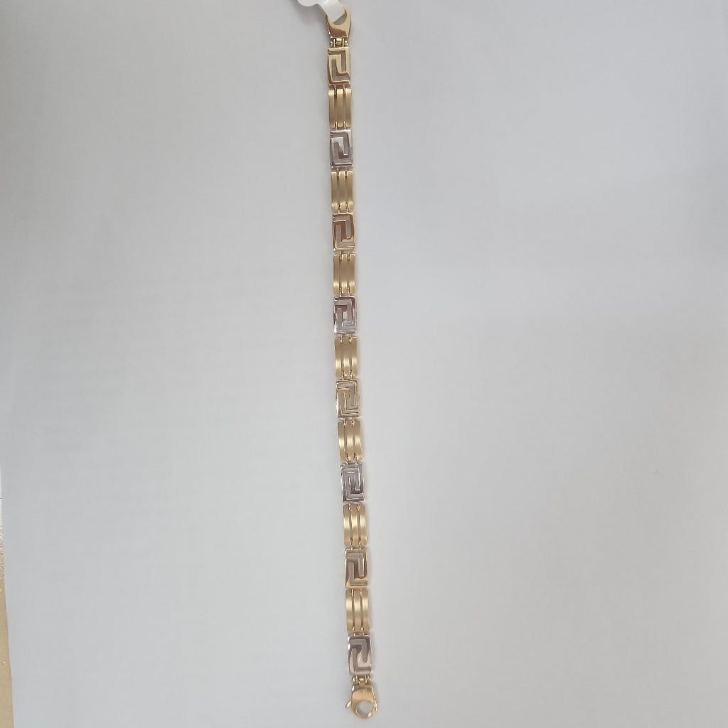 PULSERAS CABALLERO ORO 14K 10.7 (NUEVO)