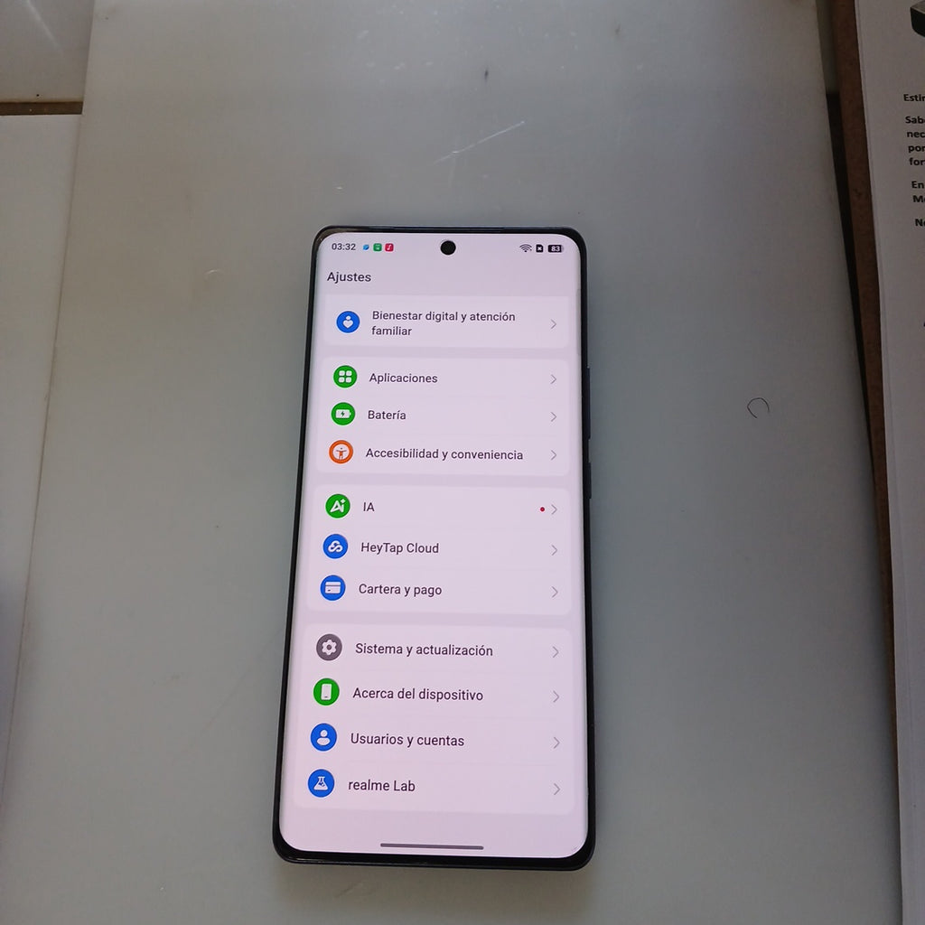 CELULAR REALME GT6 5G RMX3851 256 GB 12 GB RAM (SEMINUEVO)