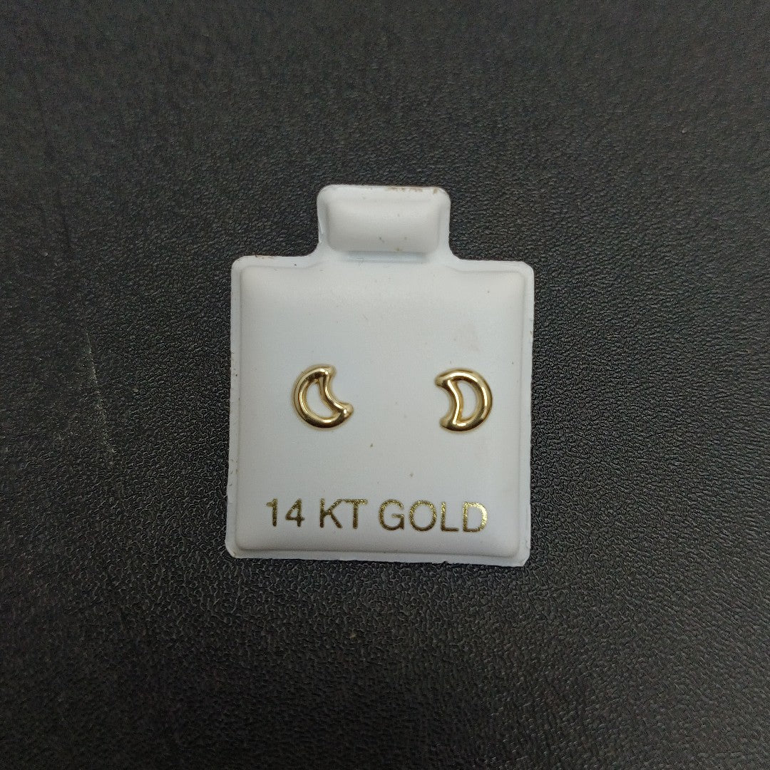 BROQUELES ORO 14K 1 (NUEVO)