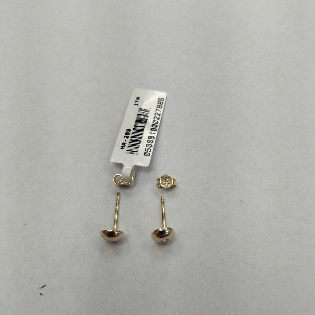 BROQUELES ORO 14K 0.9 (NUEVO)