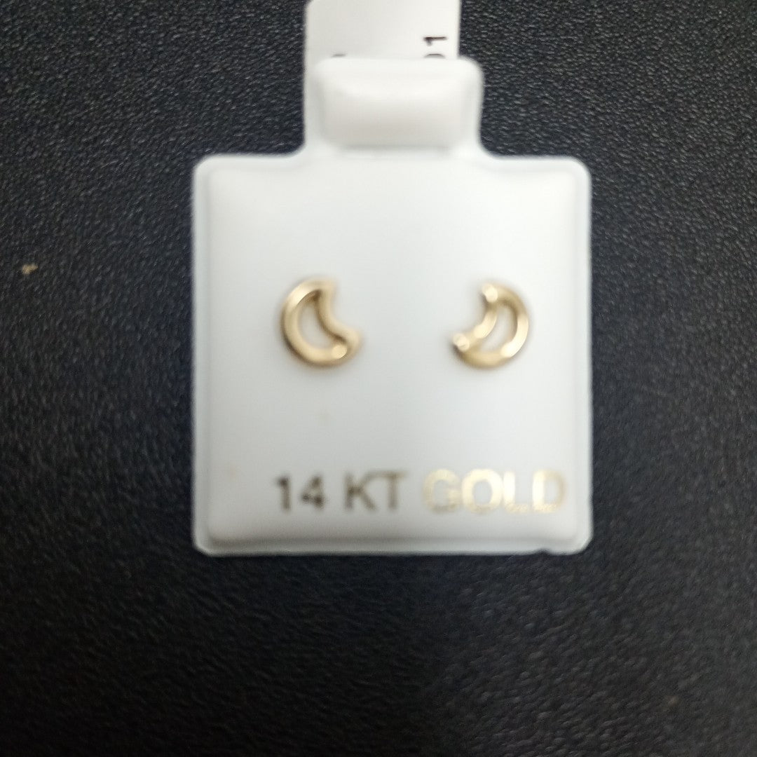 BROQUELES ORO 14K 1 (NUEVO)