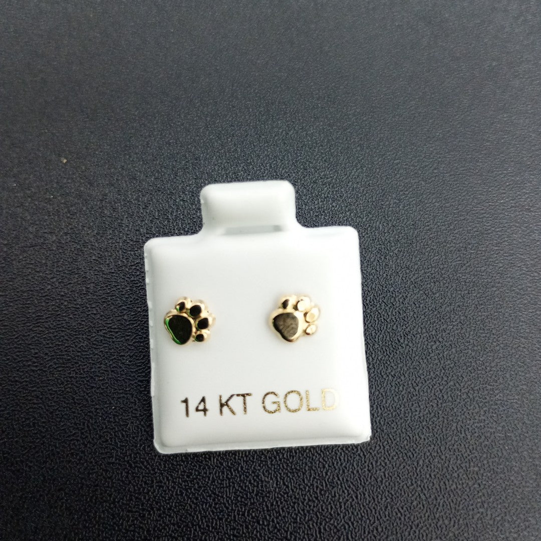 BROQUELES ORO 14K 1 (NUEVO)