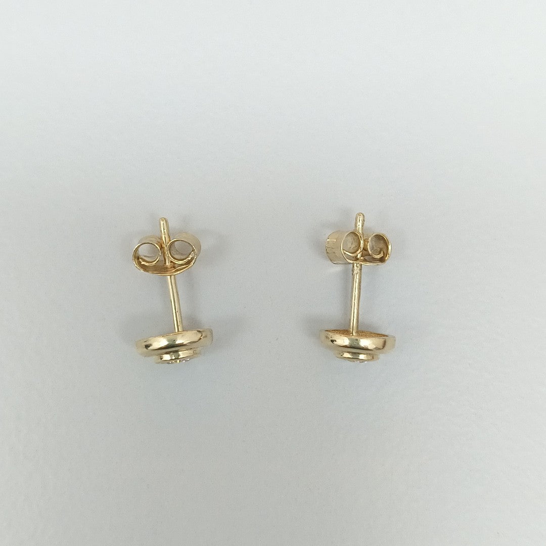 BROQUELES ORO 14K 1.2 (NUEVO)