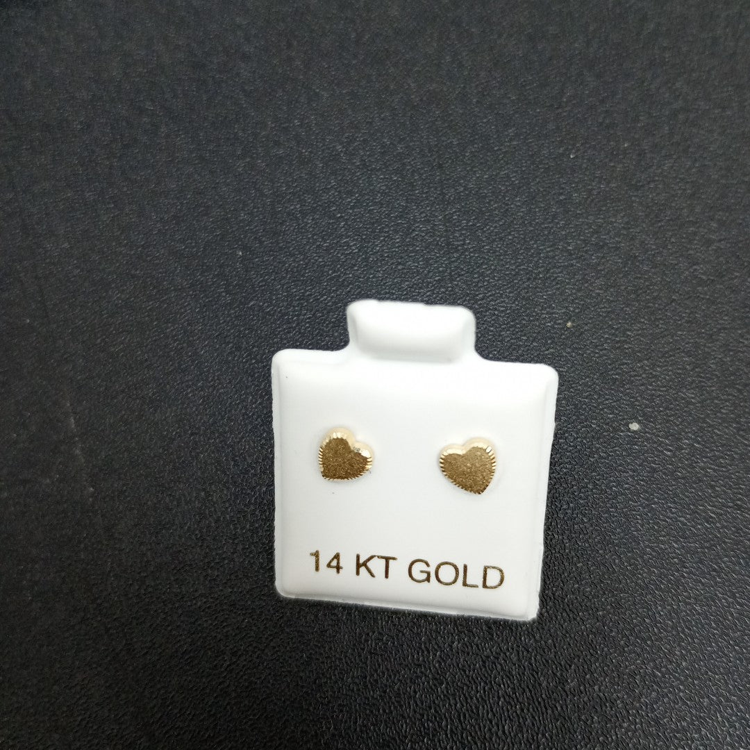 BROQUELES ORO 14K 1 (NUEVO)