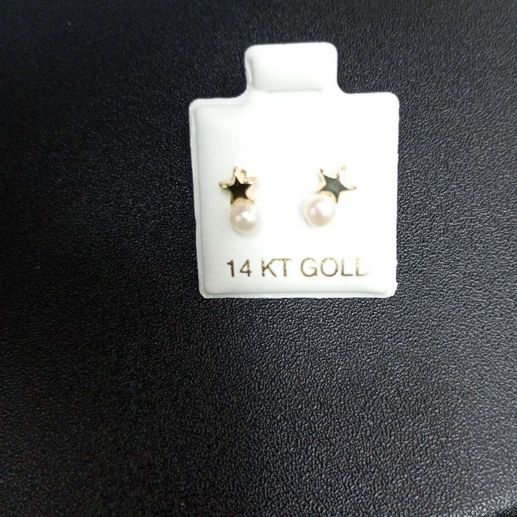 BROQUELES ORO 14K 1 (NUEVO)
