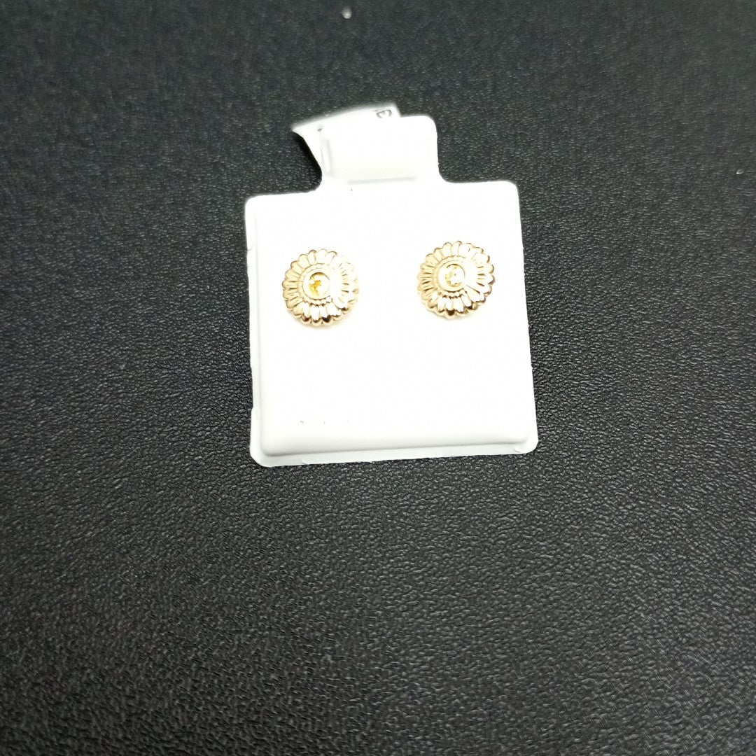 BROQUELES ORO 14K 1 (NUEVO)