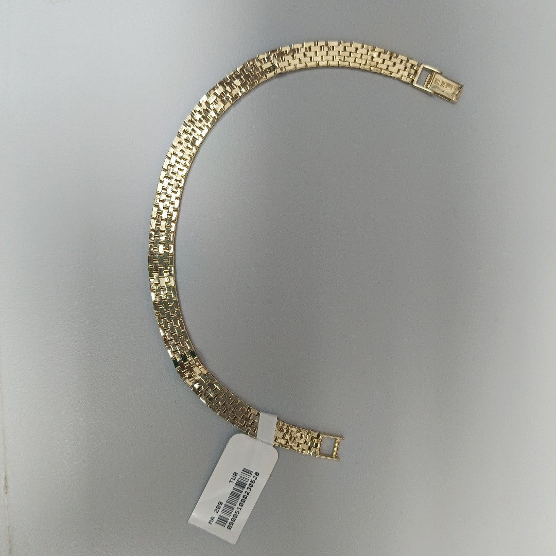 PULSERAS CABALLERO ORO 14K 11 (NUEVO)