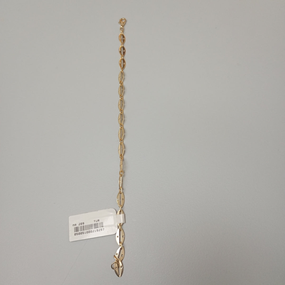 PULSERAS DAMA ORO 14K 3.8 (NUEVO)