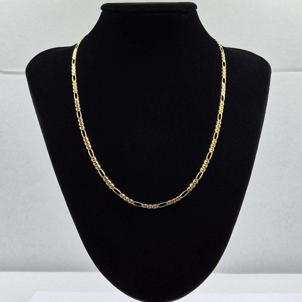 CADENAS CARTIER 3*1 AMARILLA ORO 14K 8.8 (NUEVO)