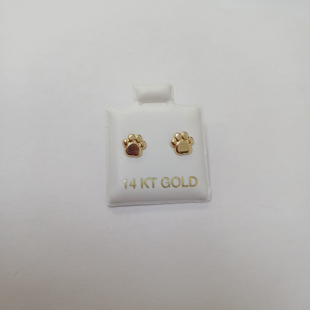 BROQUELES ORO 14K 1 (NUEVO)