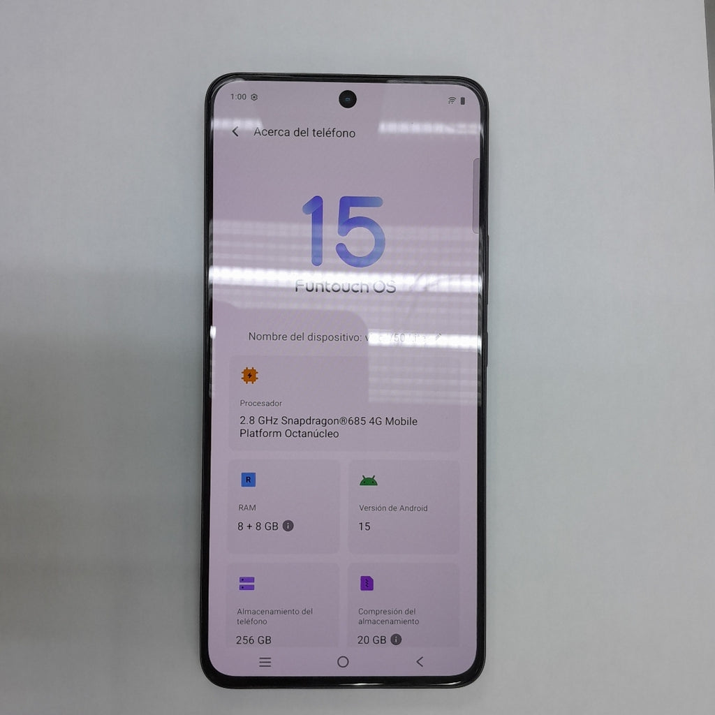 CELULAR VIVO V50 LITE V2441 (2025) 256 GB 8 GB RAM