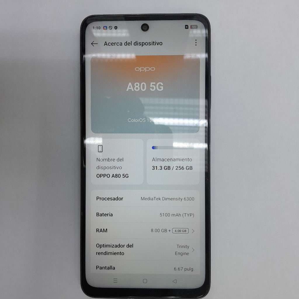 CELULAR OPPO  A80 5G CPH2639 (2024) 256 GB 8 GB RAM