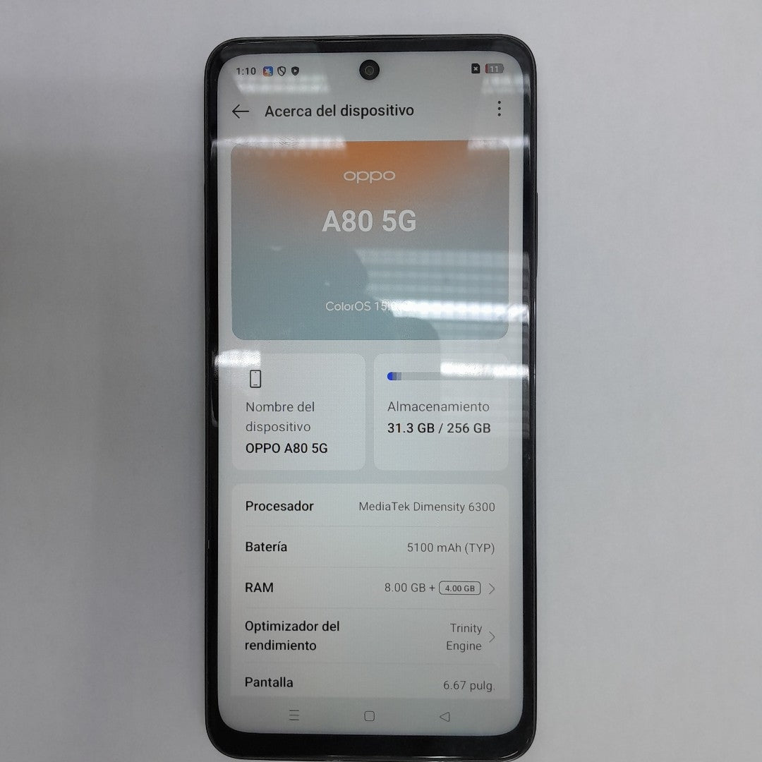CELULAR OPPO  A80 5G CPH2639 (2024) 256 GB 8 GB RAM