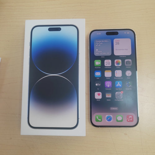 CELULAR APPLE IPHONE 14 PRO MAX A2893 256 GB 6 GB RAM (SEMINUEVO)
