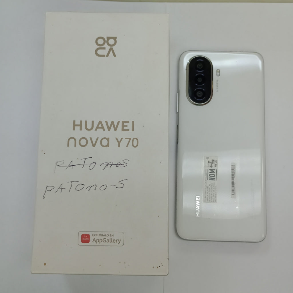 CELULAR HUAWEI NOVA Y70 MGA-LX3 128 GB 4 GB RAM (SEMINUEVO)