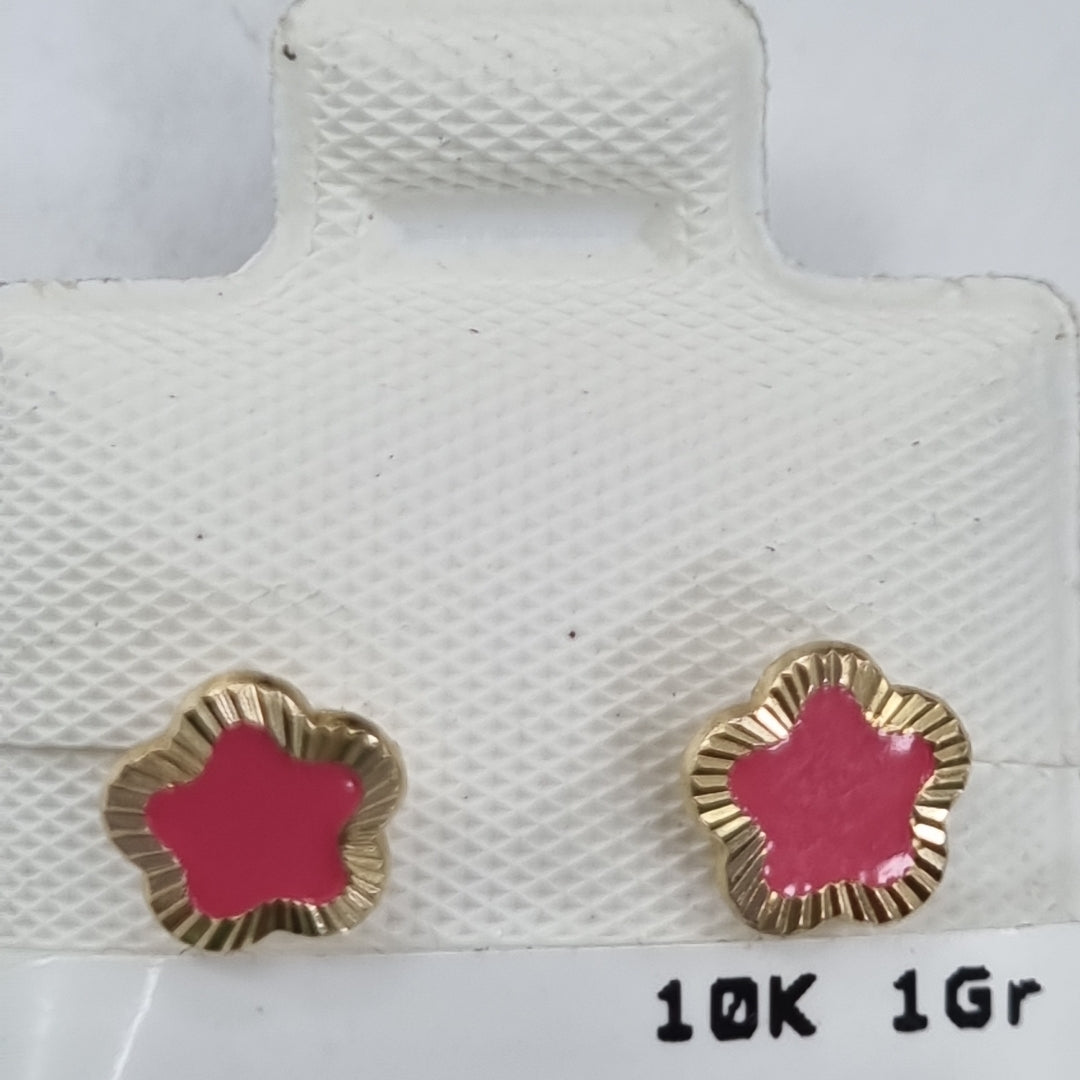 BROQUELES ORO 10K 1 (NUEVO)