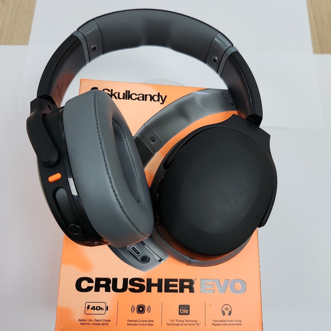 AUDIFONOS SKULLCANDY CRUSHER EVO S6EVW INALAMBRICO OVER EAR (SEMINUEVO)