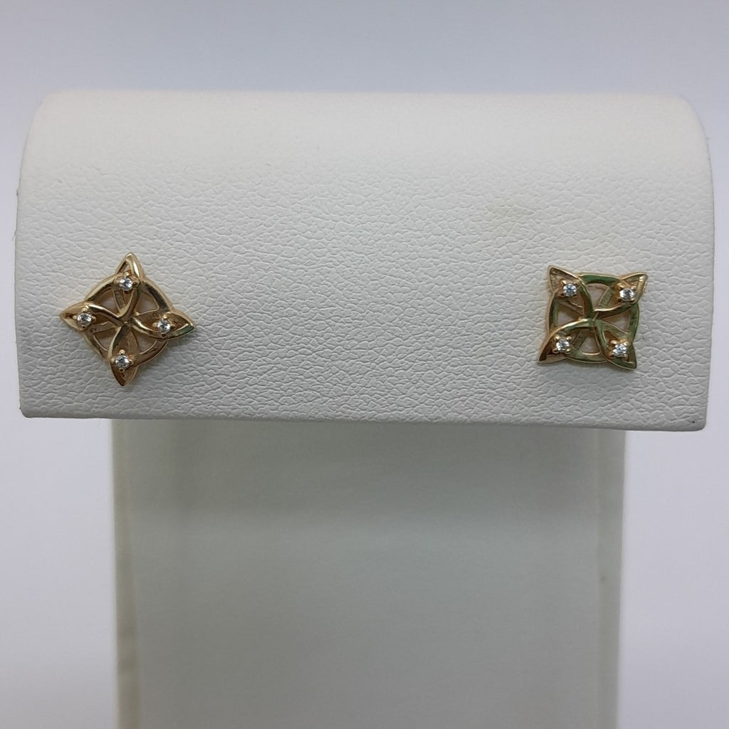 BROQUELES ORO 14K 1.3 (NUEVO)