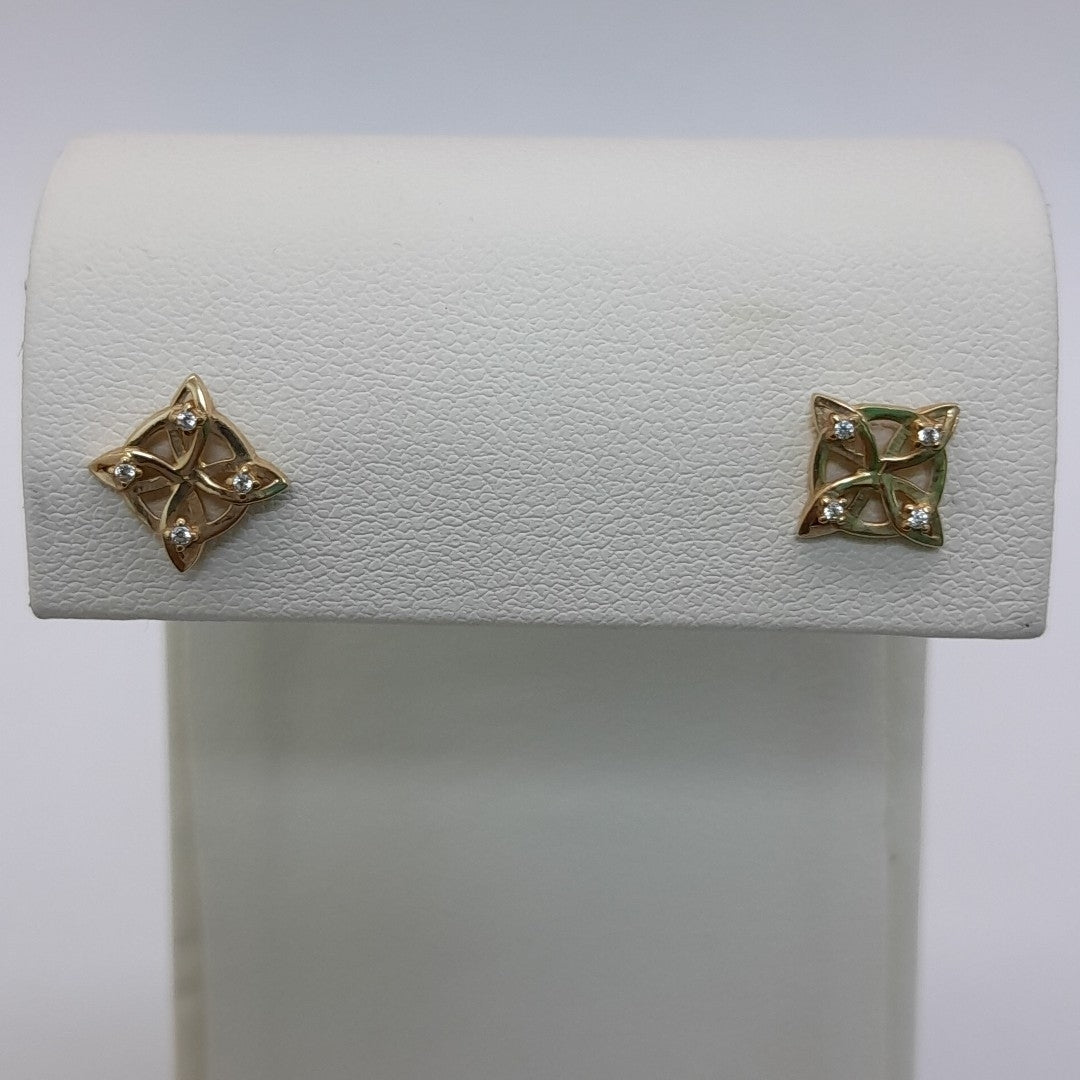 BROQUELES ORO 14K 1.3 (NUEVO)