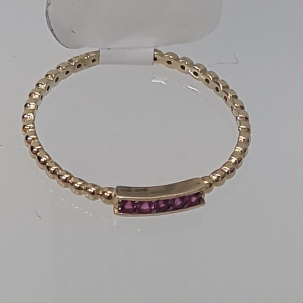 ANILLO ORO 10K 0.7 (NUEVO)