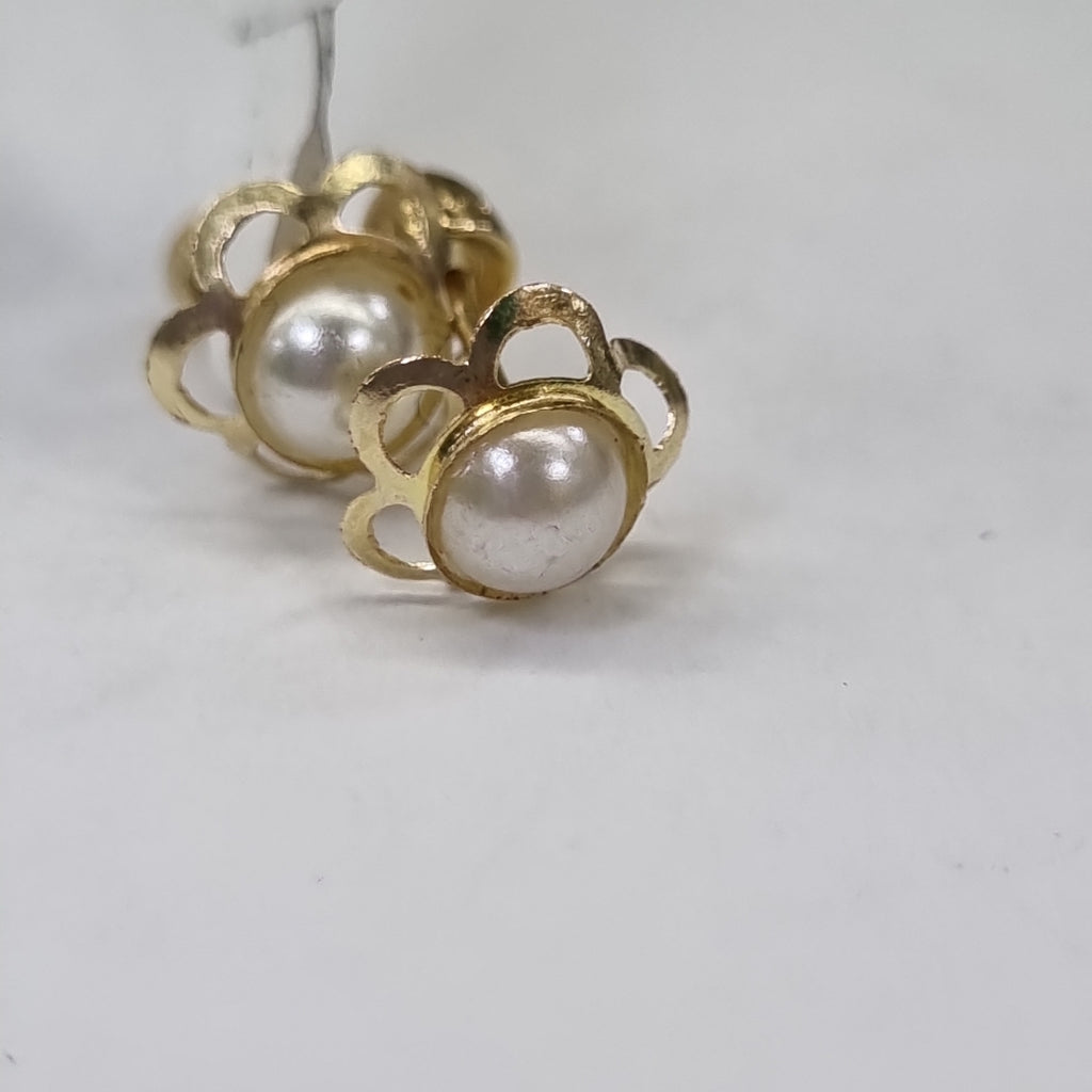BROQUELES ORO 14K 1 (NUEVO)