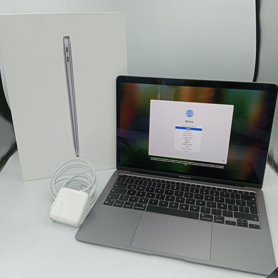 LAPTOP APPLE MACBOOK AIR 13" 2020 3.2 A2337 256 GB SSD 8 GB RAM (SEMINUEVO)