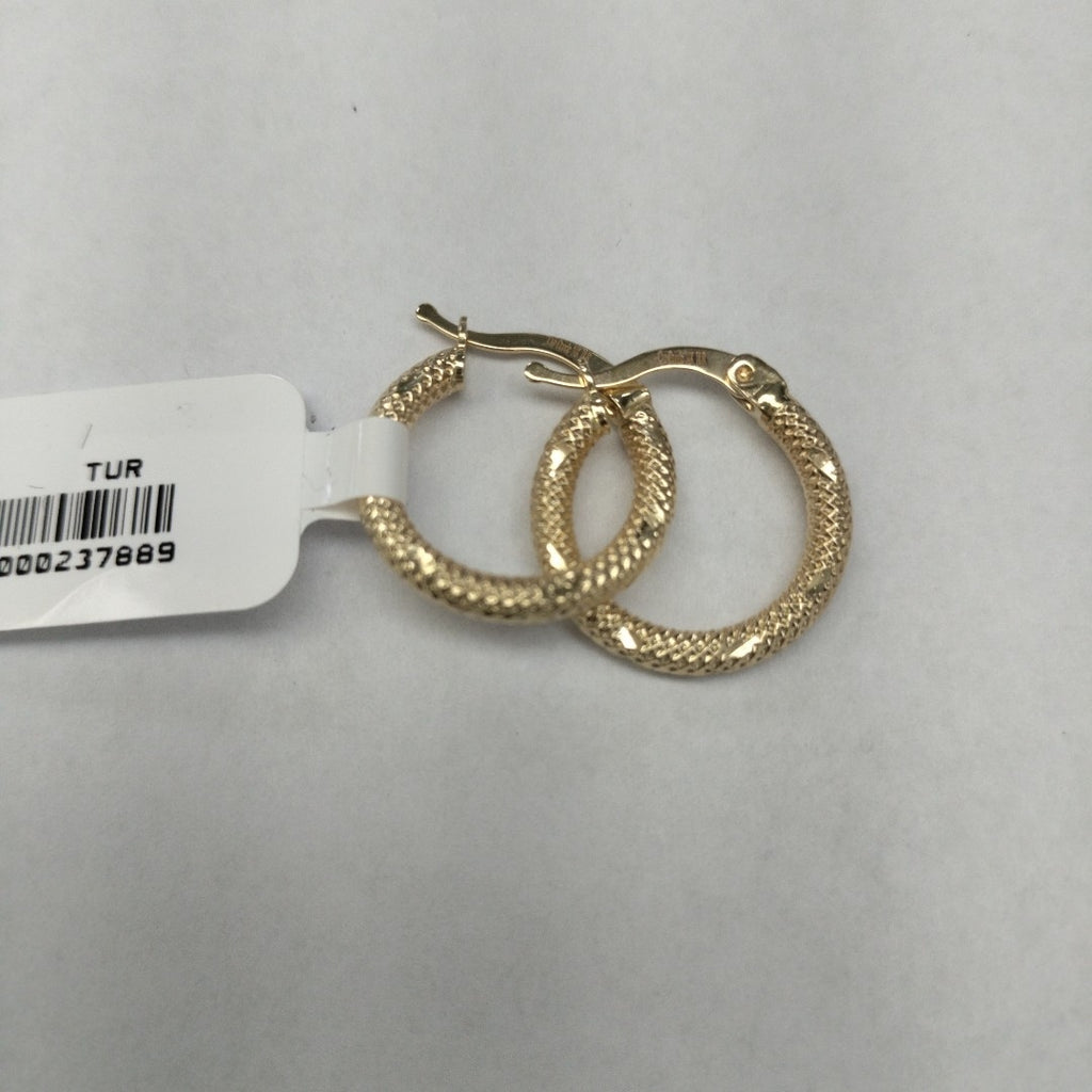ARRACADAS ORO 14K 1.5 (NUEVO)