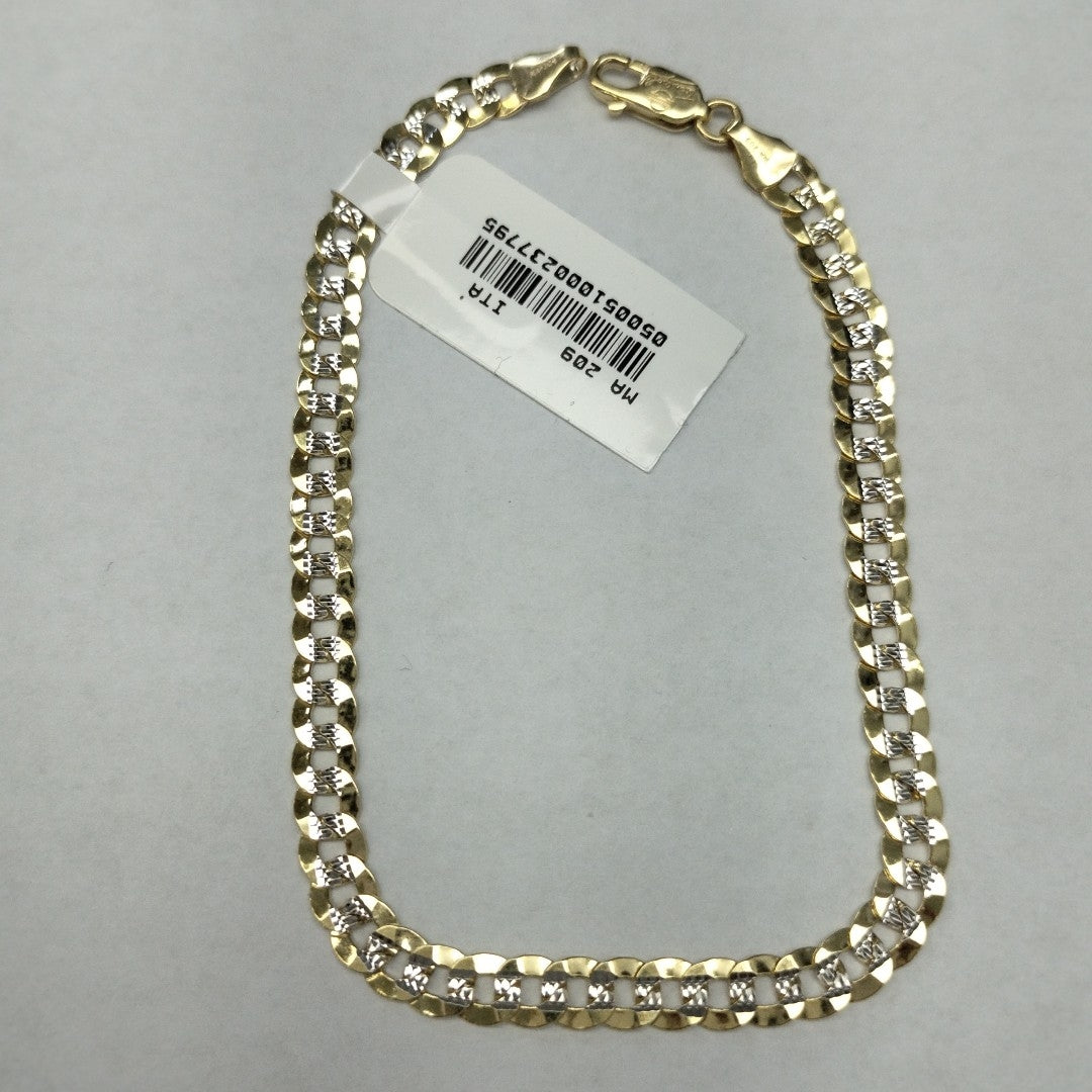 PULSERAS CABALLERO ORO 14K 6.2 (NUEVO)