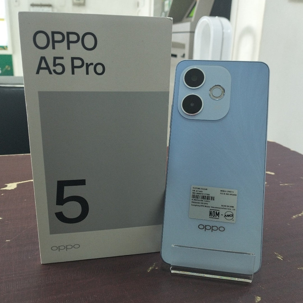 CELULAR OPPO  A5 PRO CPH2711 (2025) 256 GB 8 GB RAM (SEMINUEVO)