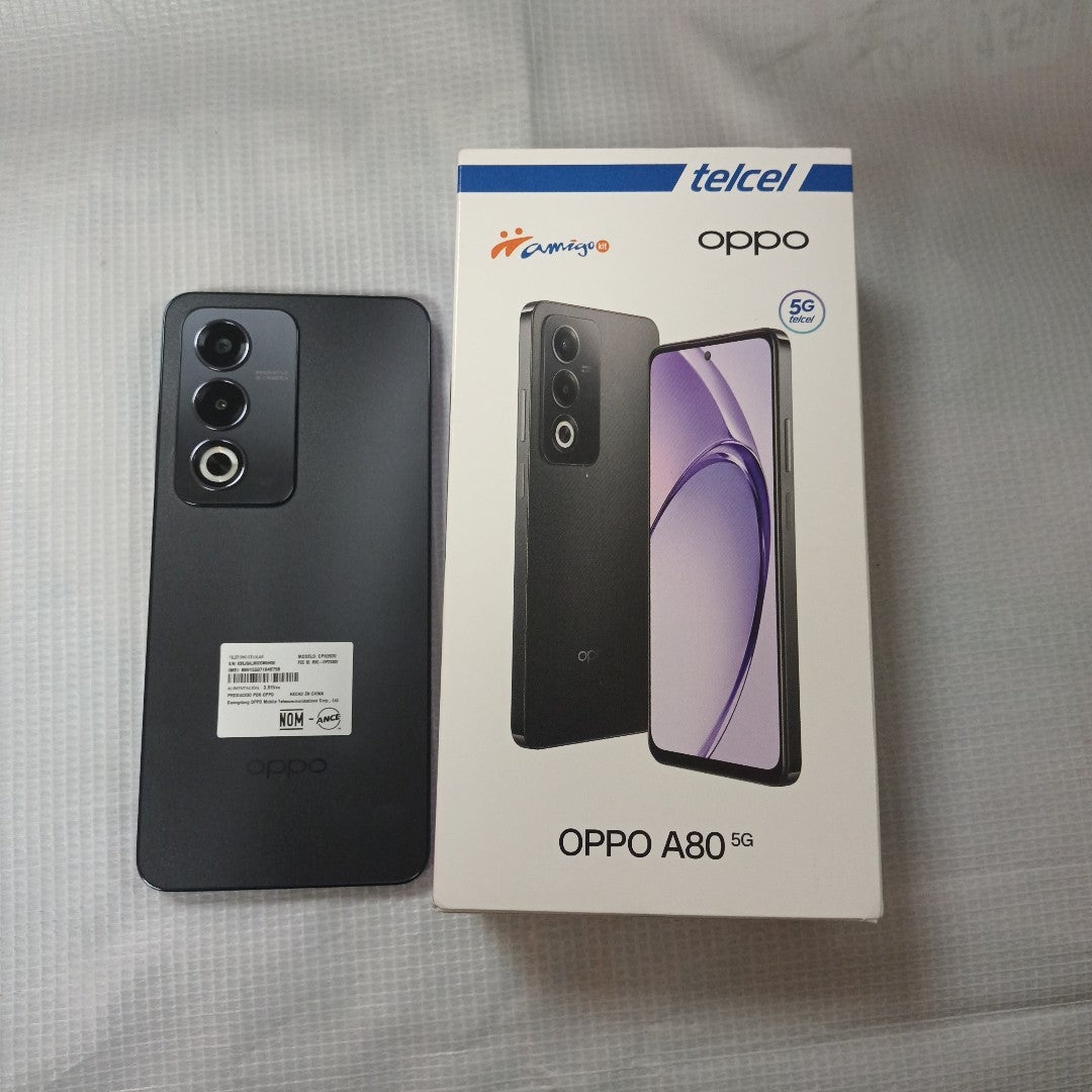 CELULAR OPPO  A80 5G CPH2639 (2024) 256 GB 8 GB RAM (SEMINUEVO)