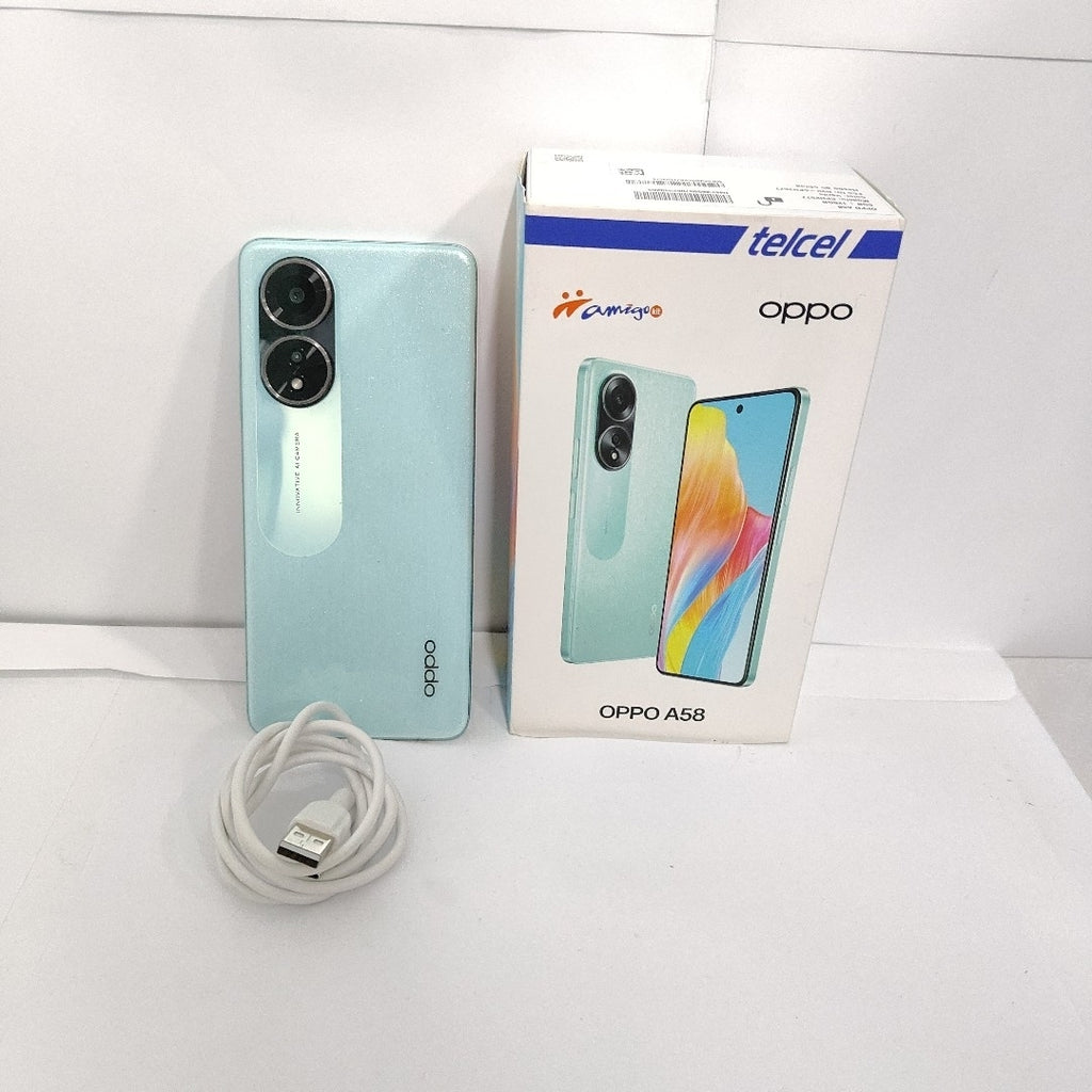 CELULAR OPPO  A58 CPH2577 (2023) 128 GB 6 GB RAM (SEMINUEVO)