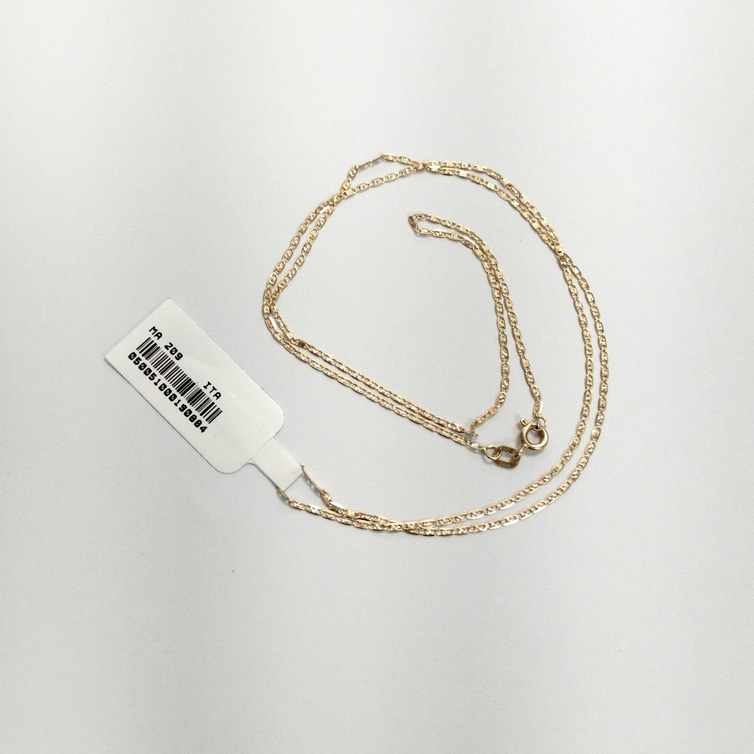 CADENAS VALENTINA/ESPEJO ORO 14K 1.8 (NUEVO)