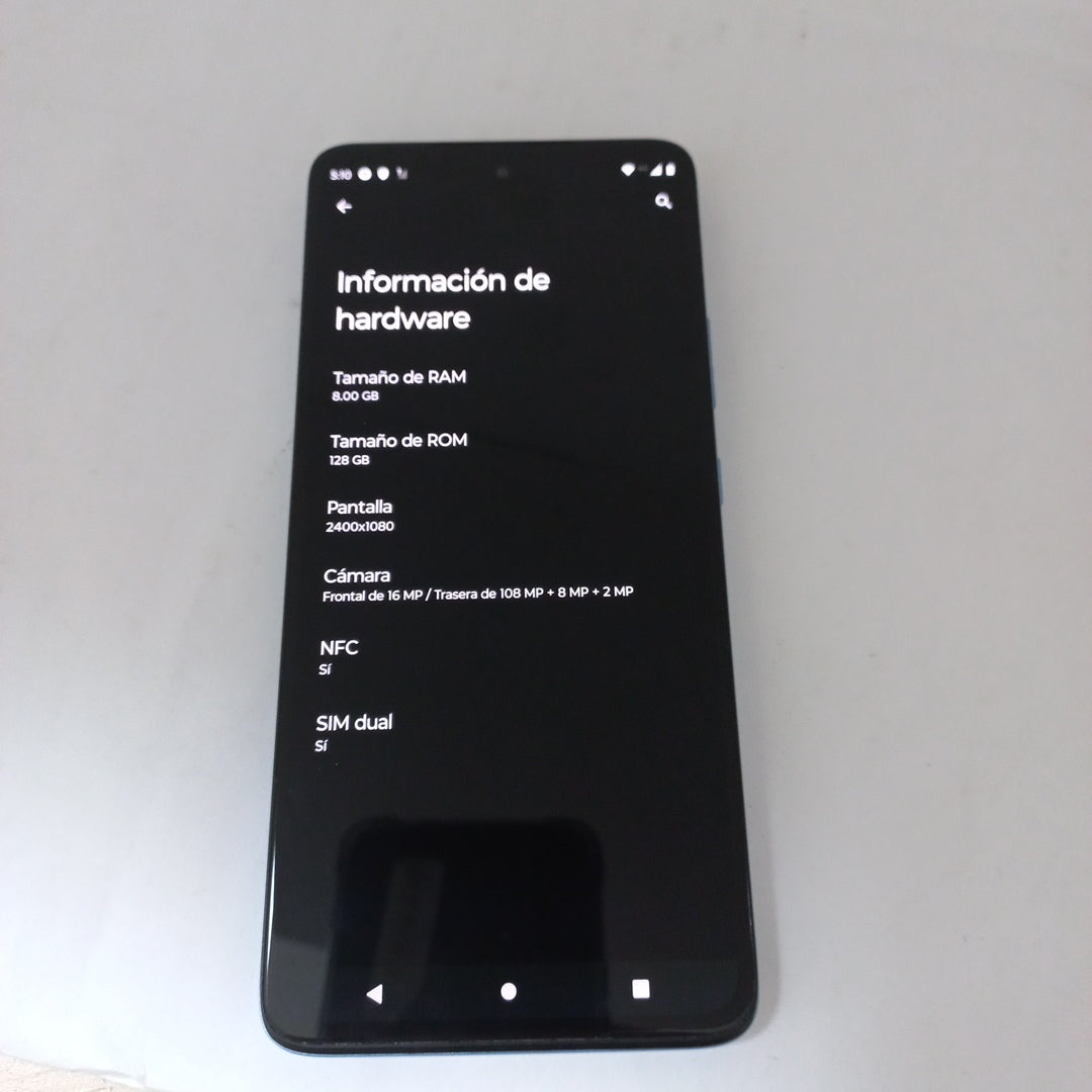 CELULAR MOTOROLA MOTO G72 XT2255-1 (2022) 128 GB 8 GB RAM (SEMINUEVO)