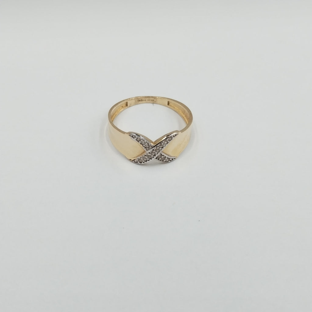 ANILLOS DAMA ORO 14K 2 (NUEVO)