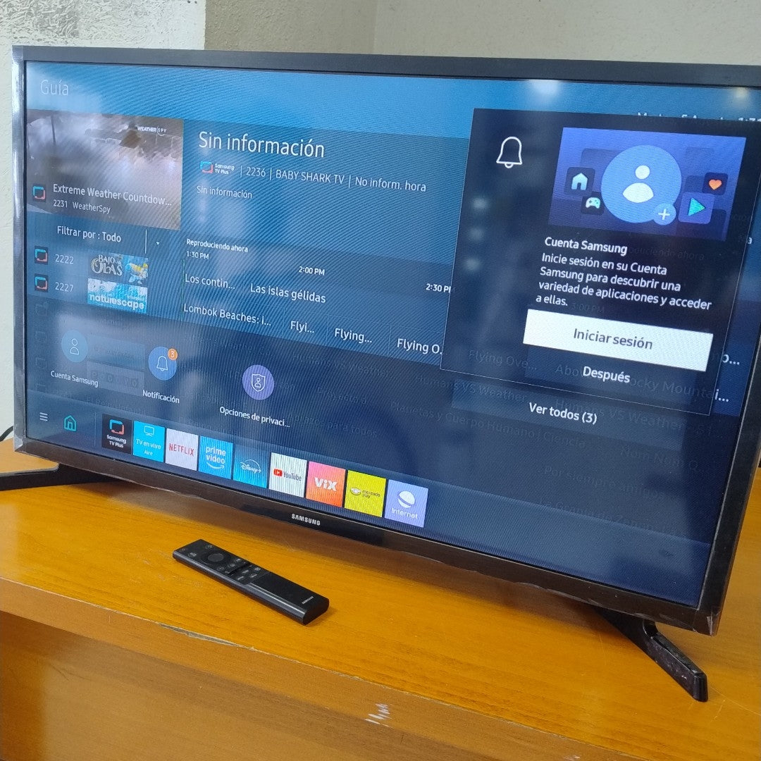 PANTALLA SAMSUNG UN32T4310AF (2024) 32" LED 4K (SEMINUEVO)